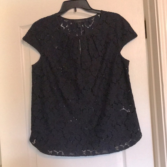 J Crew Cap Sleeve Top NWT - Picture 4 of 10